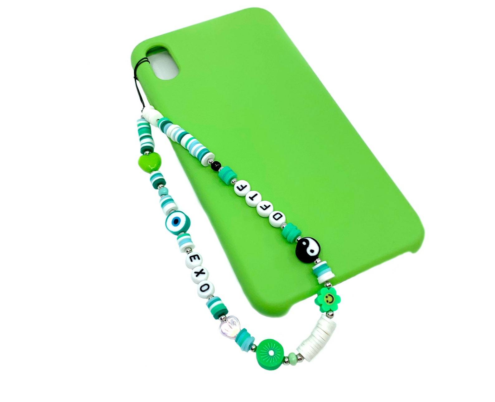 EXO Don't Fight The Feeling Beaded Phone Chain EXOL DFTF | Etsy