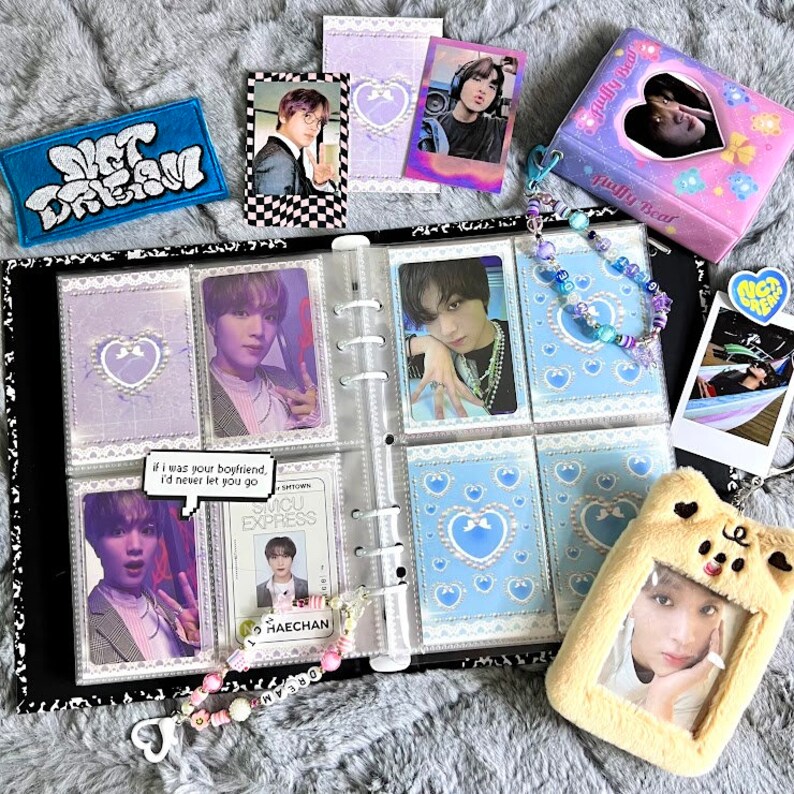 Binder Filler Sheets Kpop Binder Deco Etsy