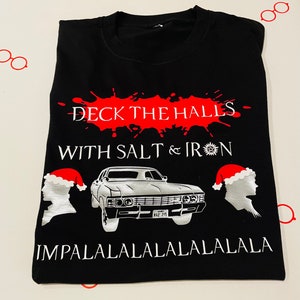 Supernatural Weihnachten Tshirt/Hoodie (UK Sizing)