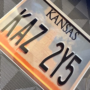 Supernatural Baby KAZ licence/number plate plaque/sign