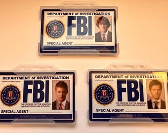 Supernatural Style Badges (for prop/cosplay use only)