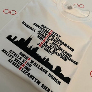 Chicago Fire Med PD Tshirts (UK Sizing)