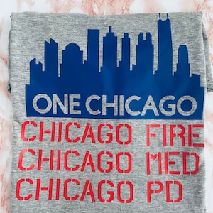 One Chicago T-shirt (UK Sizing)