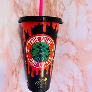 True crime & coffee SB style cup