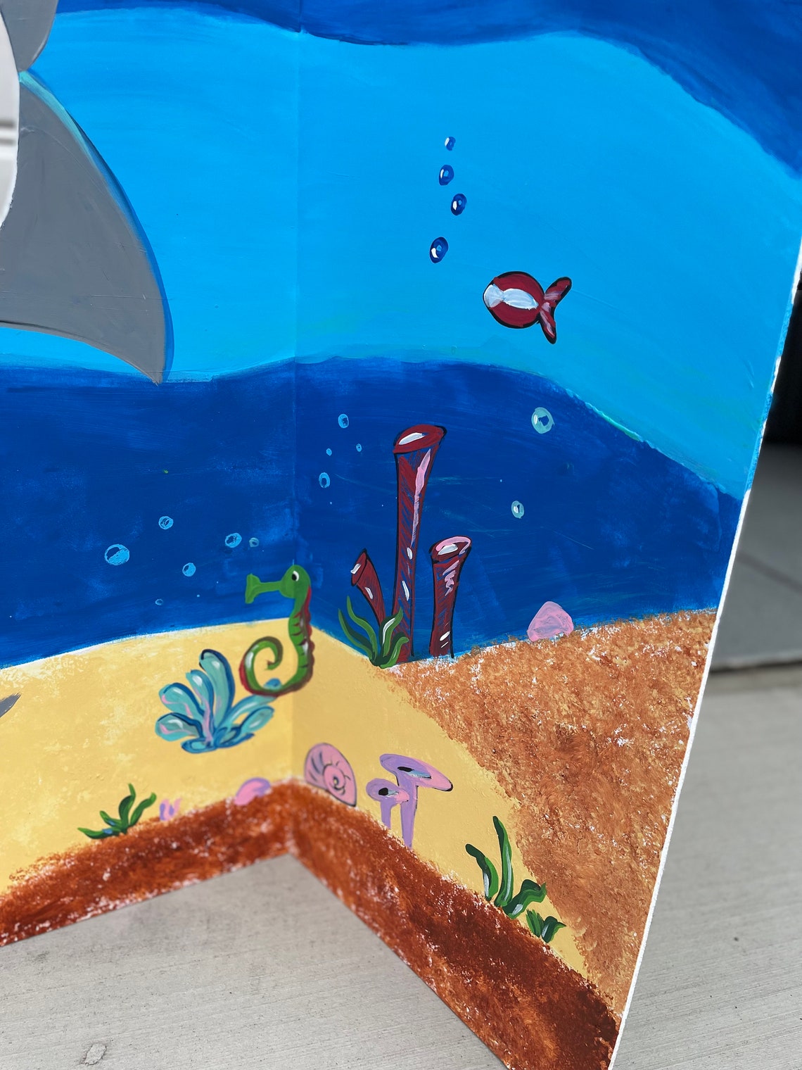 Shark Face Cutout, Party Photo Prob, Under the Sea Theme - Etsy