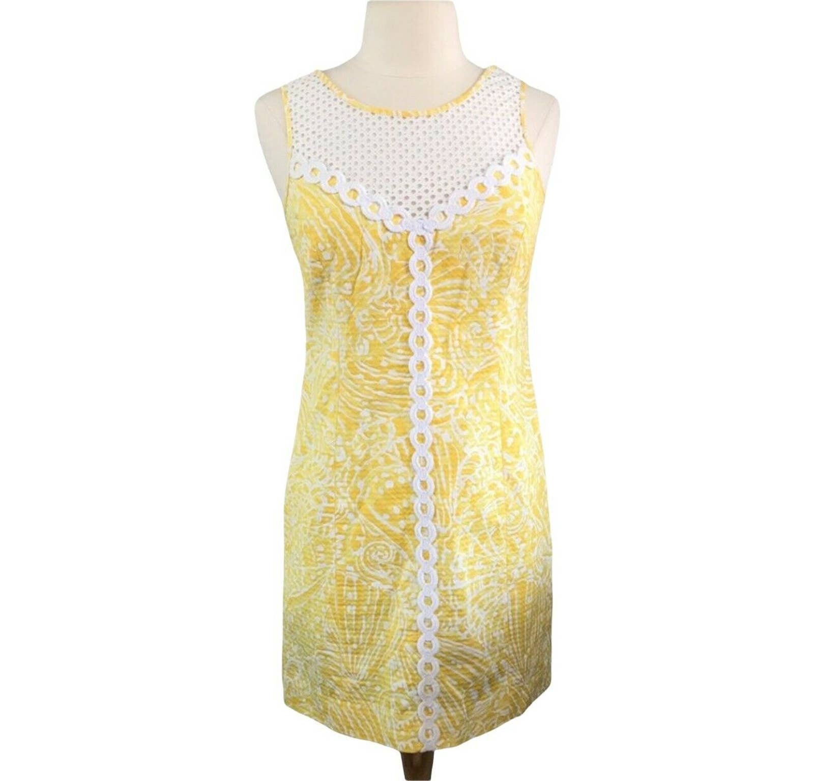 Lilly Pulitzer Macfarlane Shift Dress Yellow Size 0 Style - Etsy Ireland