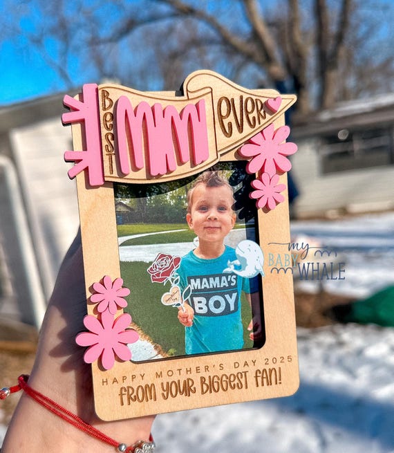 Mother's Day Magnets, Mother's Day Car Visor Decor, Car Visor Photo Clip, Best Gift For Mom, New Mom Gift, Mothers Day Picture Frame, Mom
