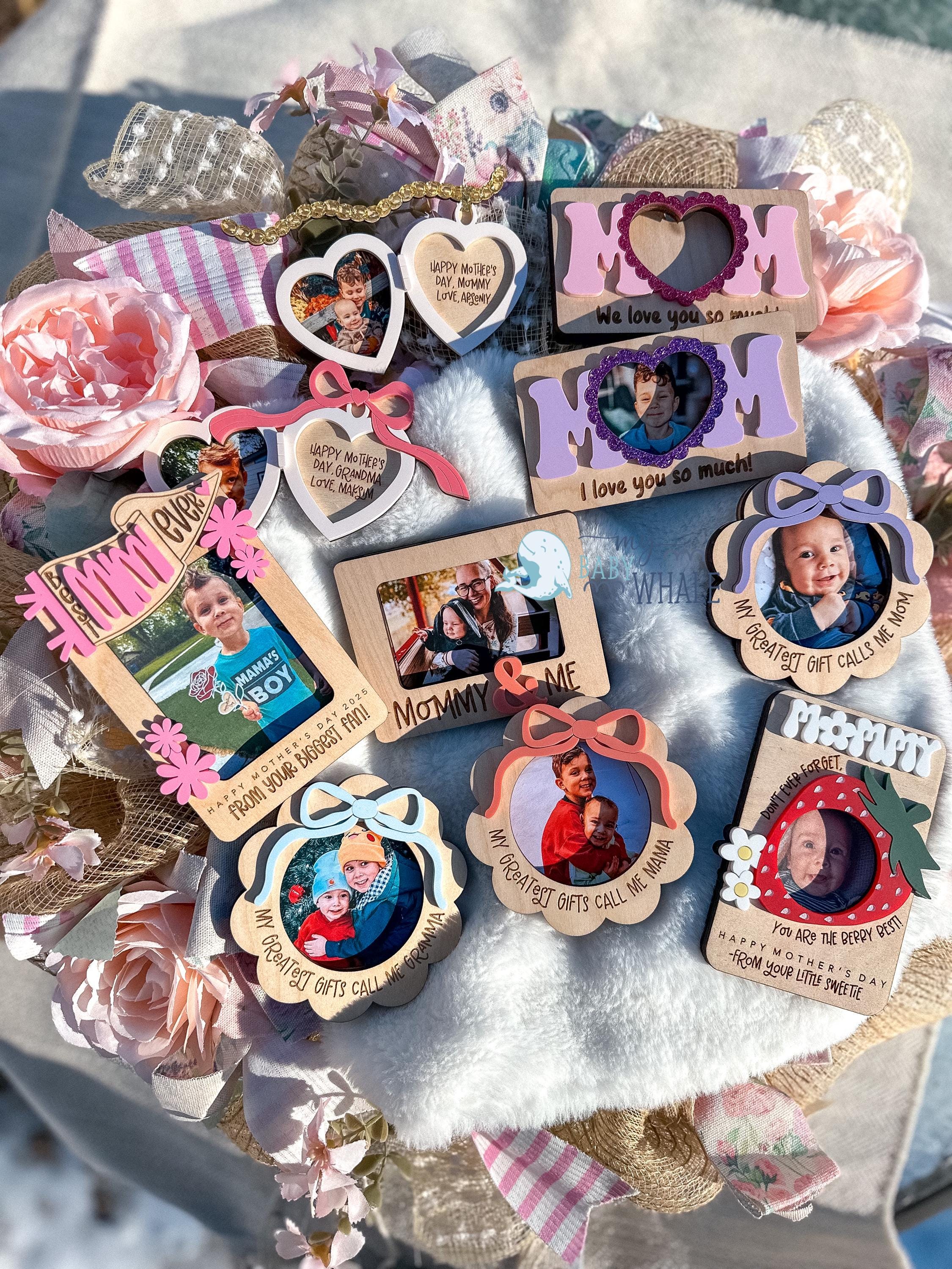 Mother's Day Magnets, Mother's Day Car Visor Decor, Car Visor Photo Clip, Best Gift For Mom, New Mom Gift, Mothers Day Picture Frame, Mom
