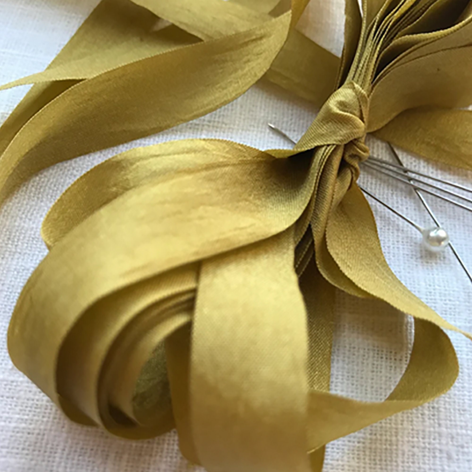 Pure Filament Silk Embroidery Ribbon 7mm - Cam Creations