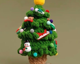 The Christmas tree is coming! Handmade, Wool Christmas tree, Crochet Special Gifts