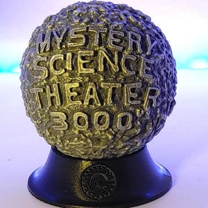 MST3k Moon Desktop Decoration – Mystery Science Theater 3000 Fan Gift – 3D Printed