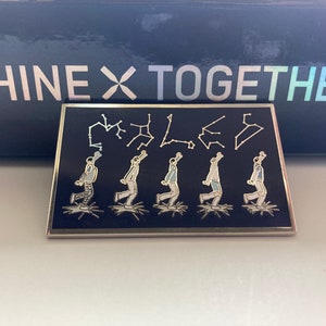 Jumping Through the Stars Pin