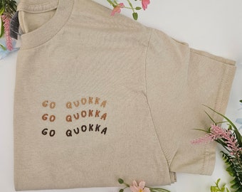 Stray Kids Han Jisung "Go Quokka" Embroidered Tshirt Tee Merch