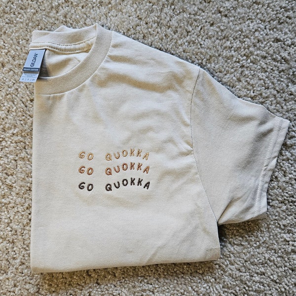 Stray Kids Han Jisung "Go Quokka" Embroidered Tshirt Tee Merch