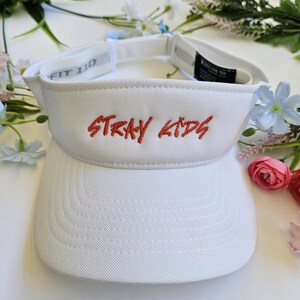 Stray Kids SKZ Orange Run It Tour Running Visor