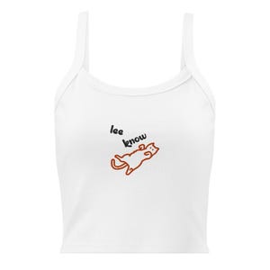 Women’s micro-rib tank top