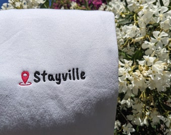 At @Stayville Stray Kids Stay Embroidered Hoodie