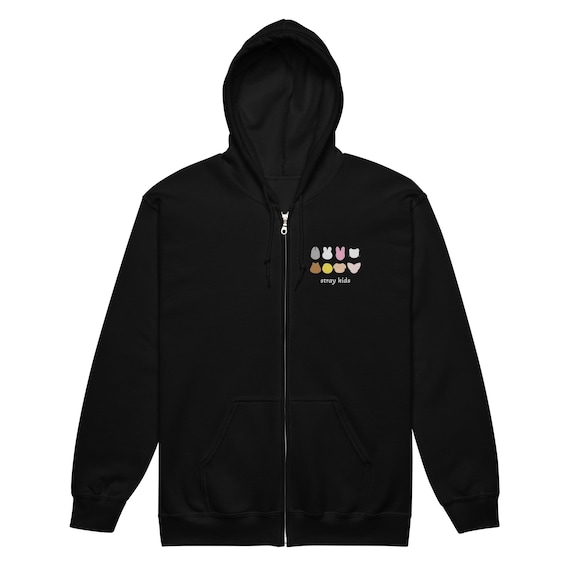 Stray Kids SKZ Skzoo Embroidered Hoodie Jacket - Etsy