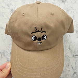 Stray Kids SKZ Han Jisung Skzoo Quokka Face Embroidered Dad Hat Cap