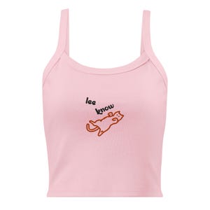 Women’s micro-rib tank top