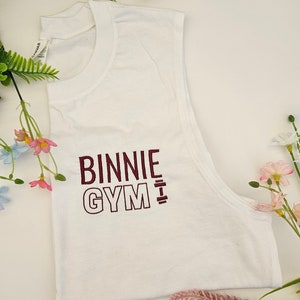Seo Changbin Binnie Gym Embroidered Muscle Tee Tshirt Merch - Etsy