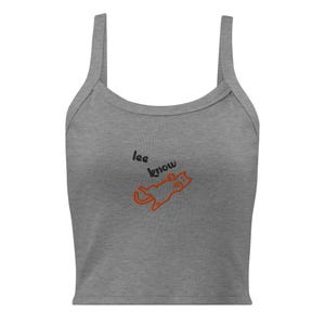 Women’s micro-rib tank top