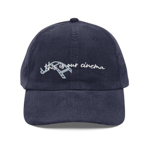 Stray Kids SKZ Cinema Embroidered Corduroy Cap