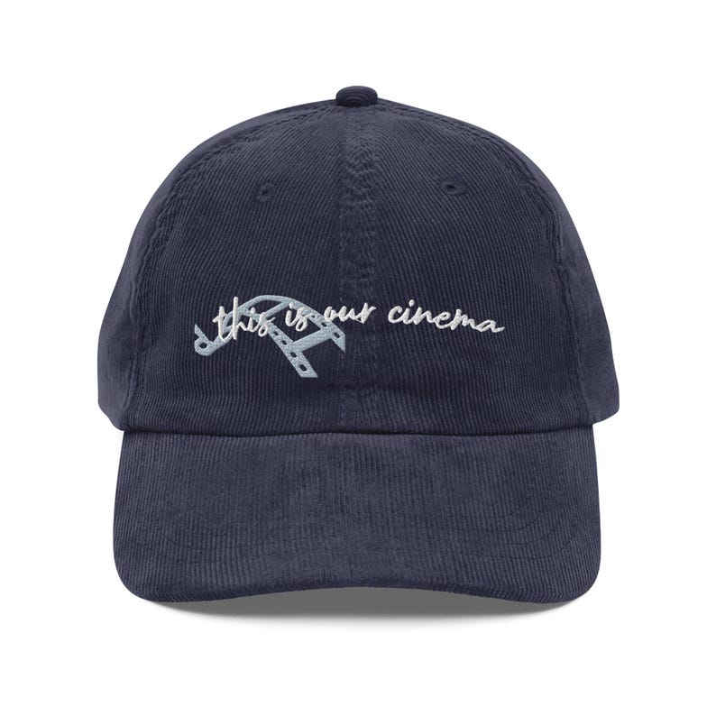 Stray Kids SKZ Cinema Embroidered Corduroy Cap