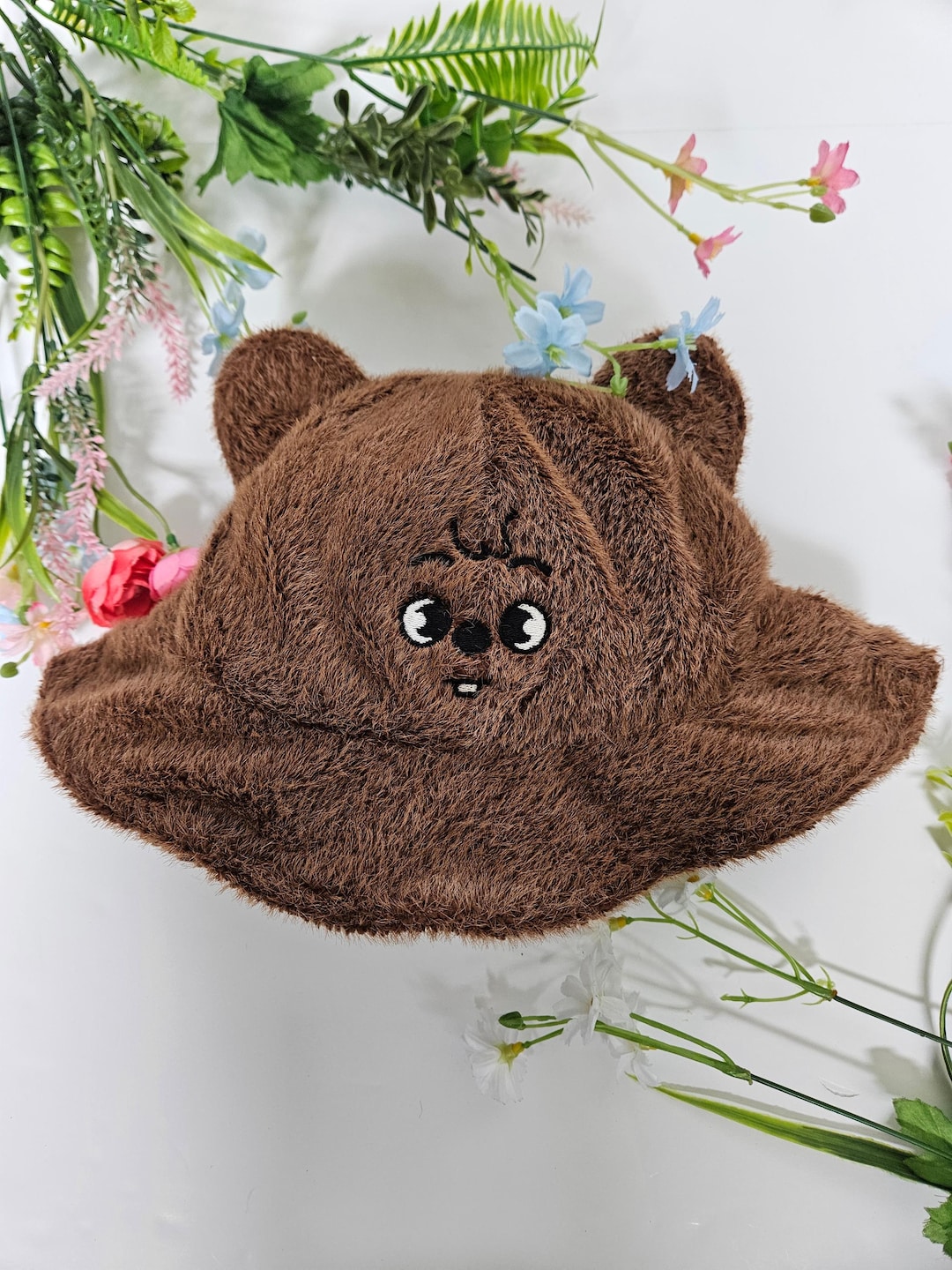 スキズ　ハンクオッカ　手袋　帽子 Stray Kids SKZ Skzoo Han Jisung Quokka Fluffy Embroidered