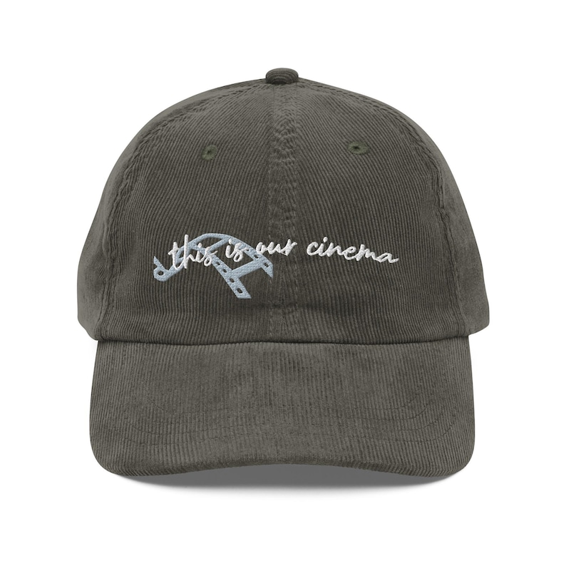 Stray Kids SKZ Cinema Embroidered Corduroy Cap