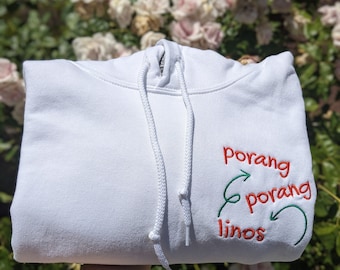 Stray Kids Lee Know Porang Porang Linos Embroidered Hoodie