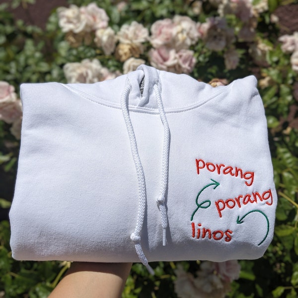 Stray Kids Lee Know Porang Porang Linos Embroidered Hoodie