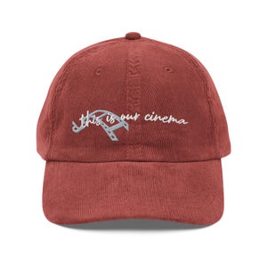 Stray Kids SKZ Cinema Embroidered Corduroy Cap