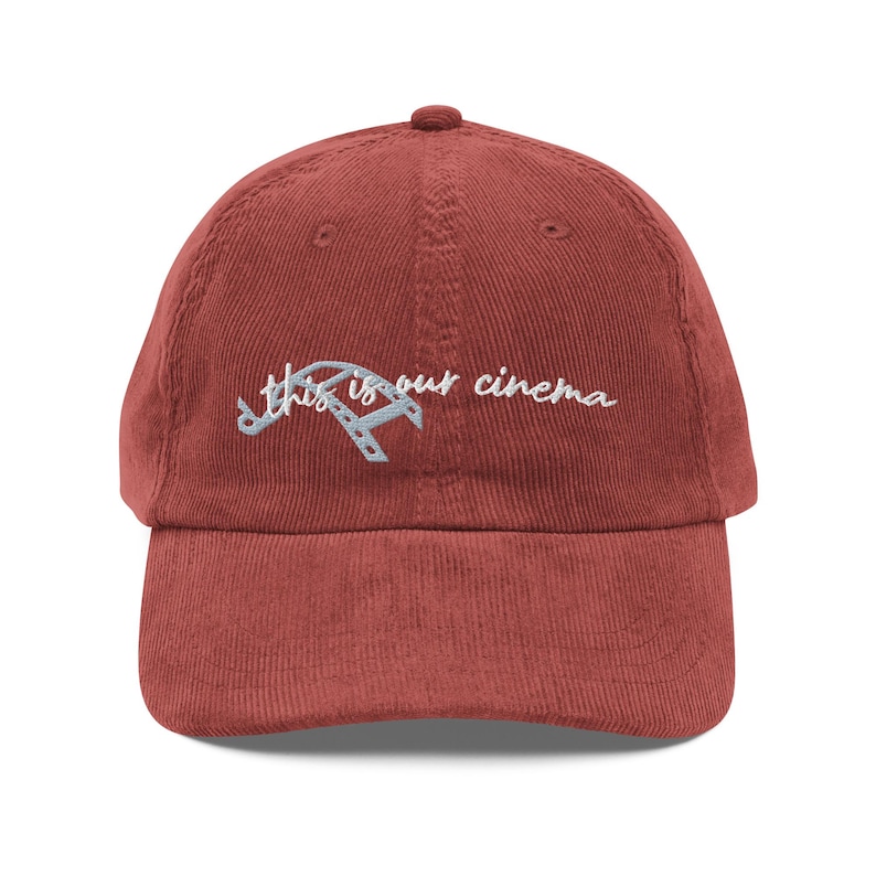 Stray Kids SKZ Cinema Embroidered Corduroy Cap