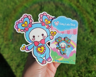 Heart Love - Sticker + Pin
