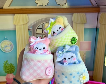 Llavero de osito bebé – Accesorio de peluche