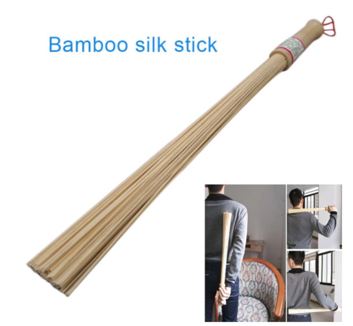 1pc Natural Bamboo Massage Stick Fitness Stick Beat GuaSha Etsy