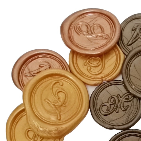 100 PCS Personalized Wedding wax seal; Invitation Wax Seal; Custom Wax Seals -Self-Adhesive; Wax Seal Stickers; Anniversary Wax Seal