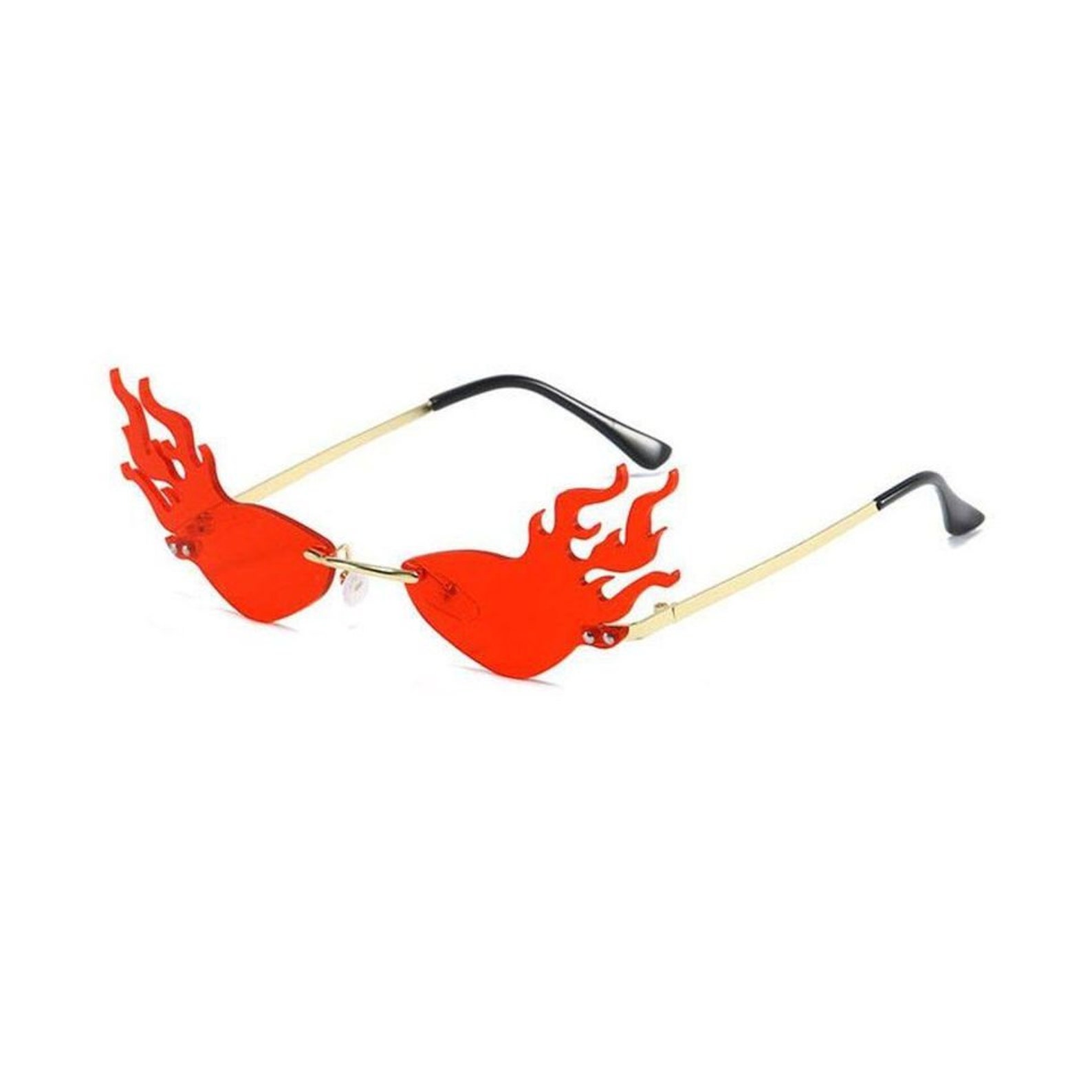 red flame sunglasses
