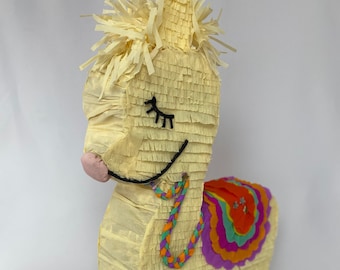 Llama Piñata, this lovely bohemian llama is the perfect party game for llama lovers, ideal for birthday parties & llama themed baby showers