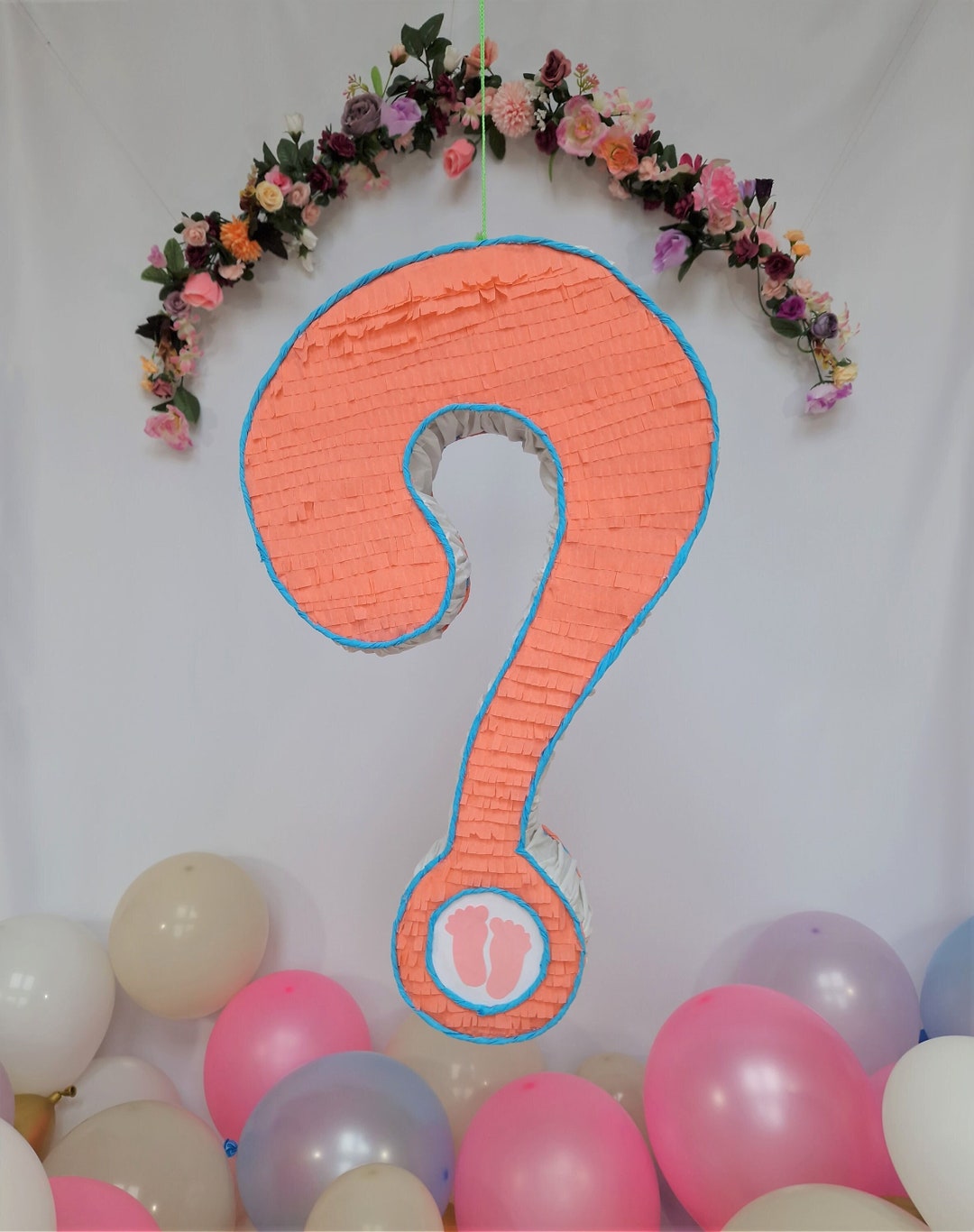 Handmade Question Mark Piñata: Baby Shower Gender Reveal Party Game - Etsy