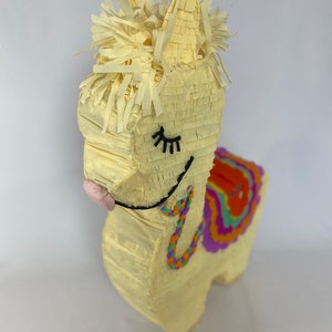 Llama Piñata, this lovely bohemian llama is the perfect party game for llama lovers, ideal for birthday parties & llama themed baby showers image 9