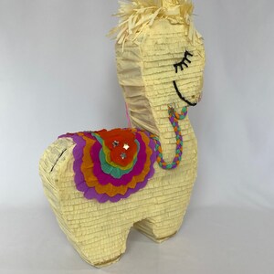 Llama Piñata, this lovely bohemian llama is the perfect party game for llama lovers, ideal for birthday parties & llama themed baby showers image 8