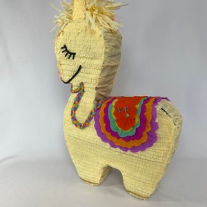 Llama Piñata, this lovely bohemian llama is the perfect party game for llama lovers, ideal for birthday parties & llama themed baby showers image 10