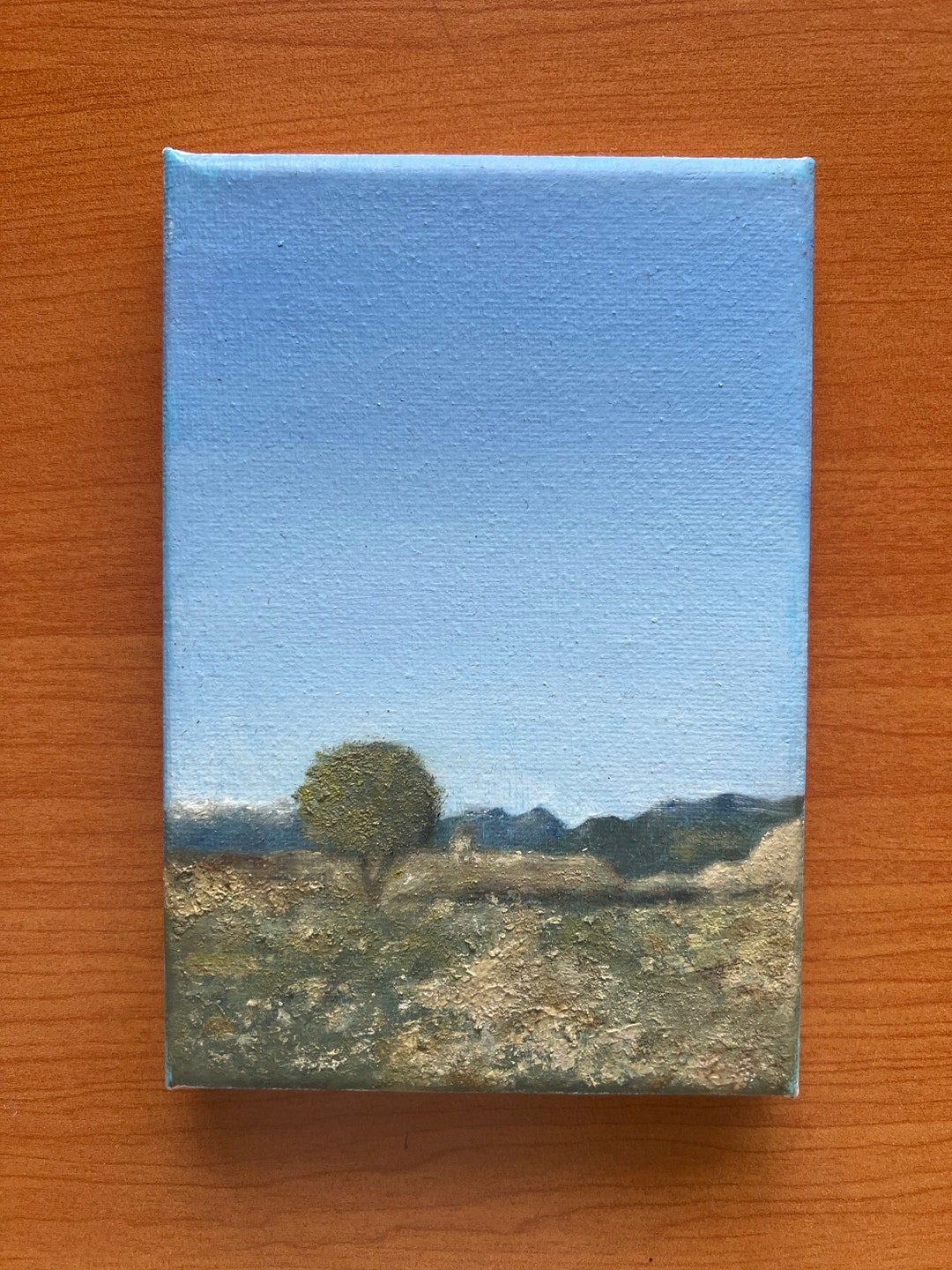 Nature Oil Painting on Canvas Etsy