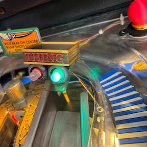 Modyfikacja pinballa The Addams Family Cart (TAF)