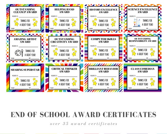 Teacher Certificates For Children | Star Student Praise Message Awards - View #3