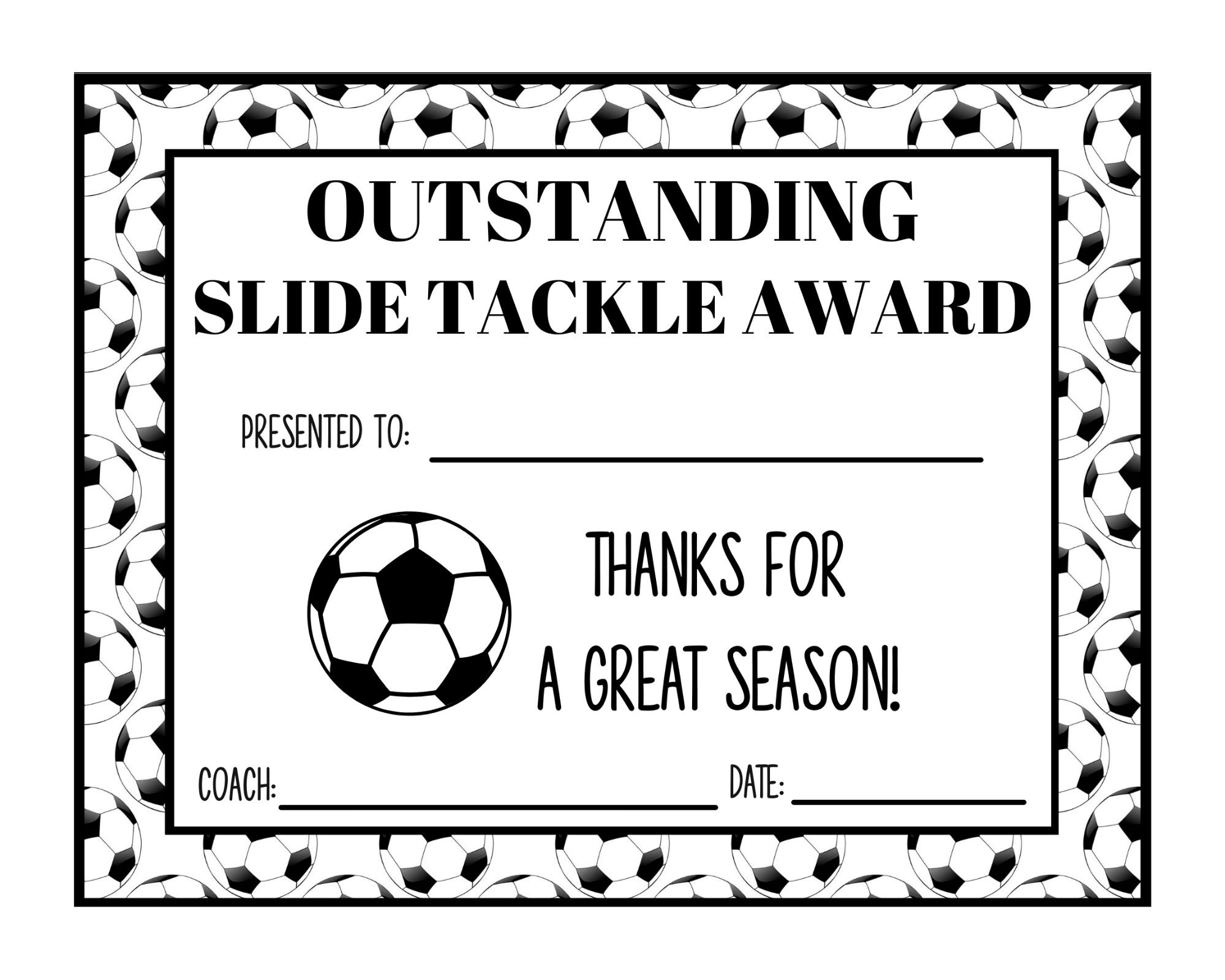 End of Season Soccer Award Certificates 40 Soccer Certificates Etsy End of Season Soccer Award Certificates 40 Soccer Certificates Etsy