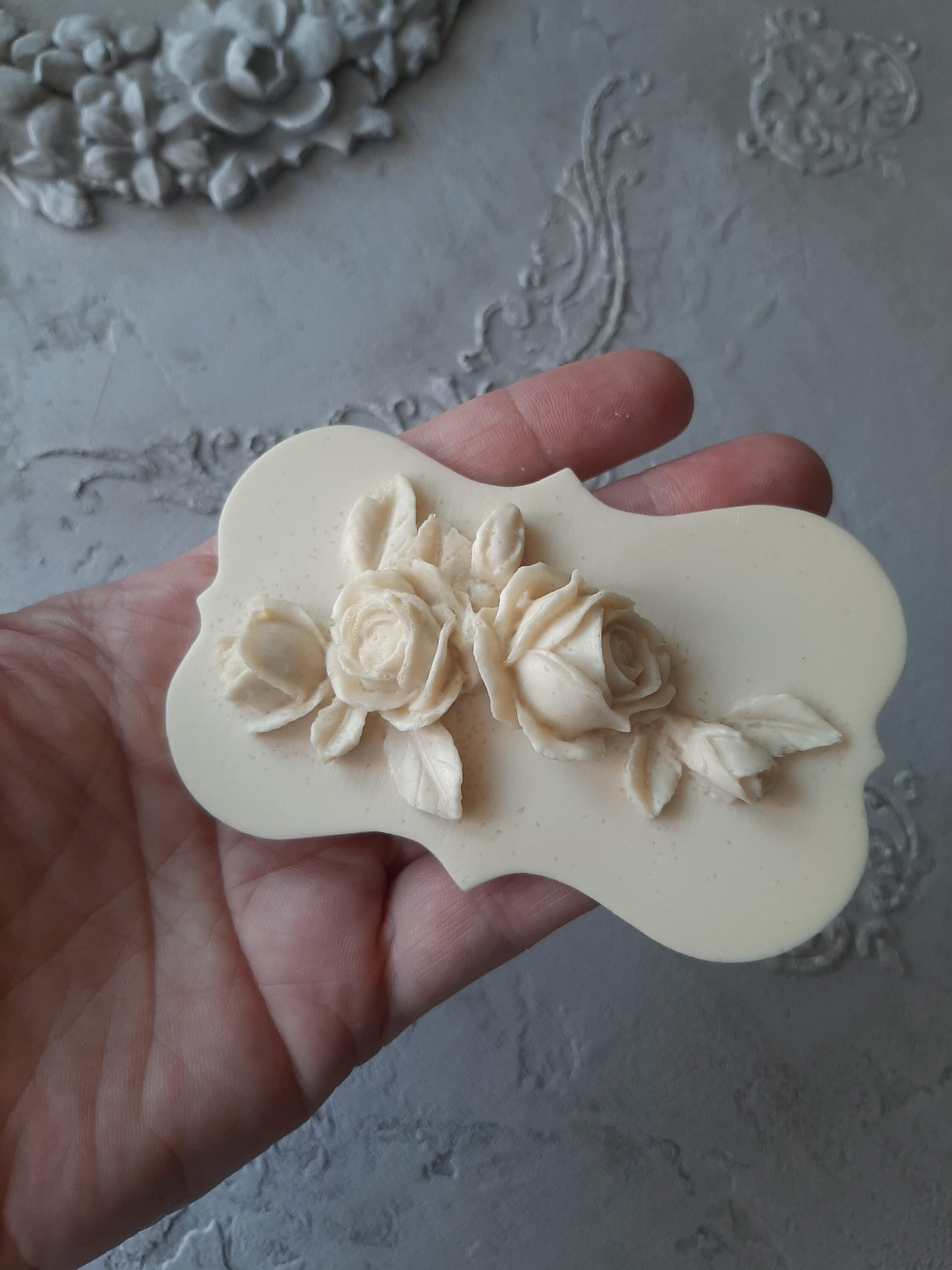 Silicone mold flowers/mold for creativity 221/Furniture Etsy
