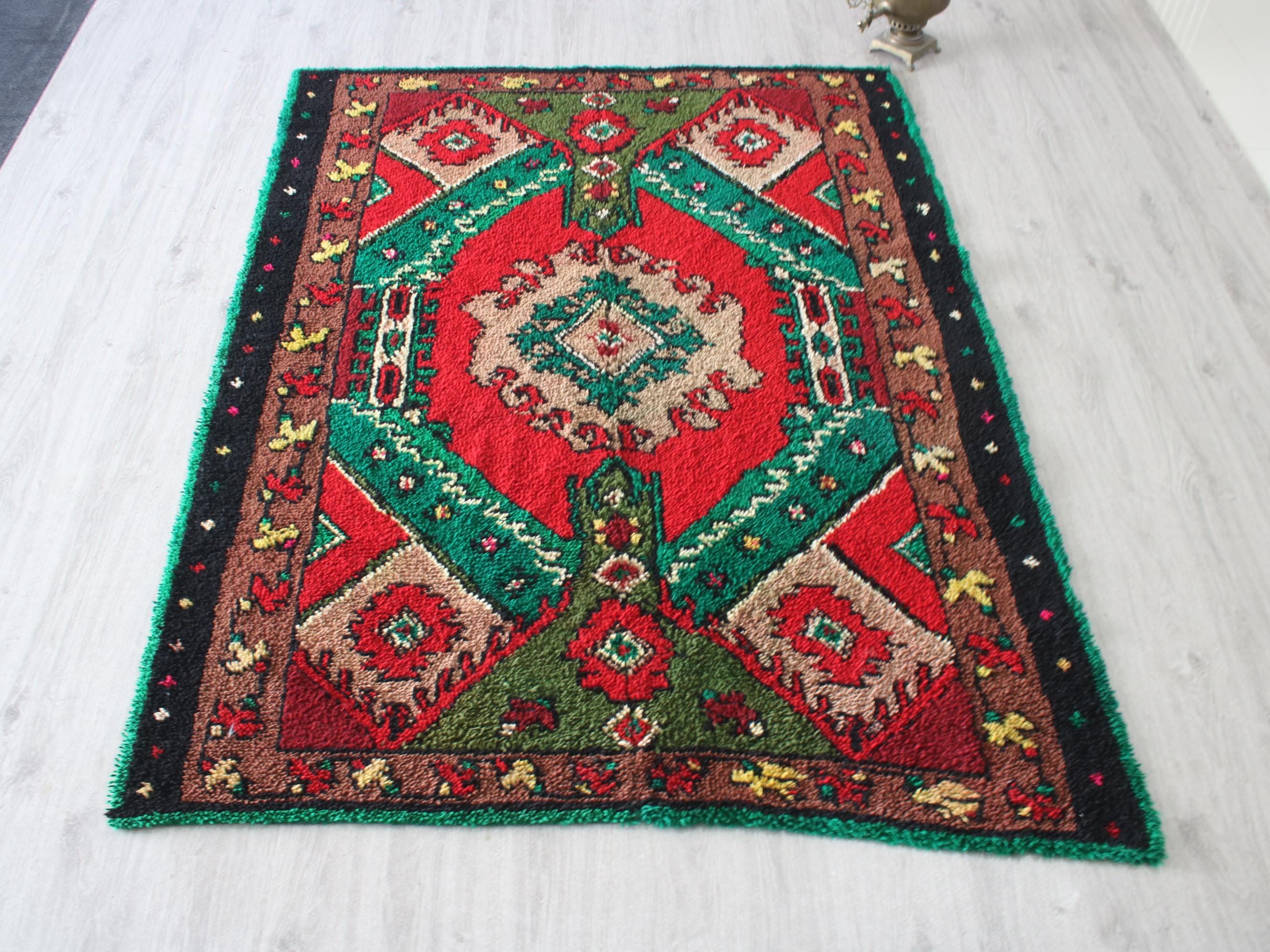 5x7, Sheepskin Rug, Handmade, Washable, Turkish Area Rug, Neutral